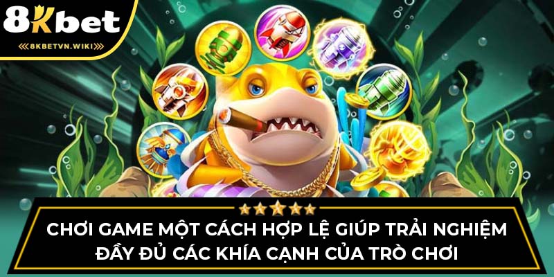 Chơi game một cách hợp lệ giúp trải nghiệm đầy đủ các khía cạnh của trò chơi